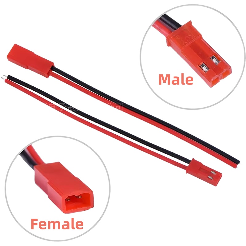 Drone Racing Battery - Kit de connecteurs JST 2P, 20