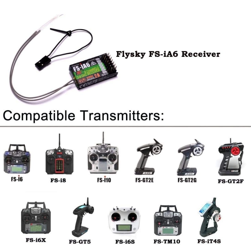 Flysky FS-IA6 récepteur 6CH do - Drone Racing Battery avis et prix