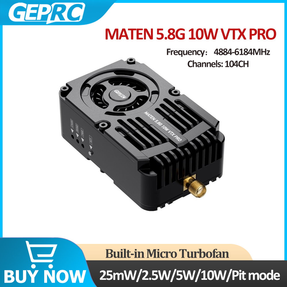 GEPRC MATEN 5.8G 10W VTX PRO 1 - Drone Racing Transmitter avis et prix